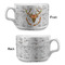 Floral Antler Tea Cup - Single Apvl