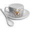 Floral Antler Tea Cup (Personalized)