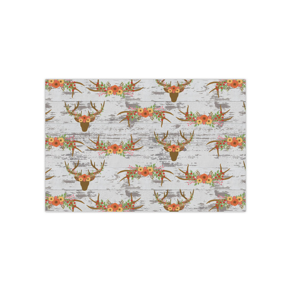 Custom Floral Antler Small Tissue Papers Sheets - Heavyweight