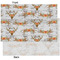 Floral Antler Tissue Paper - Heavyweight - XL - Front & Back