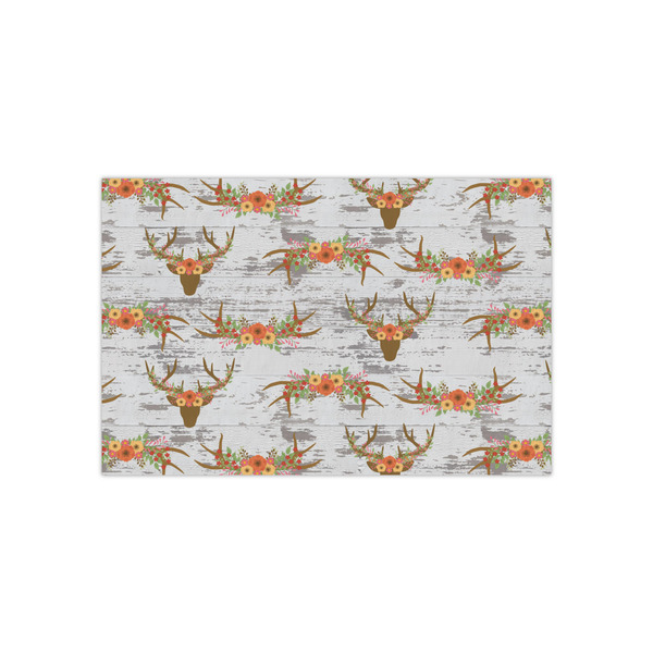 Custom Floral Antler Tissue Paper Sheets - Small - Lightweight
