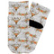 Floral Antler Toddler Ankle Socks