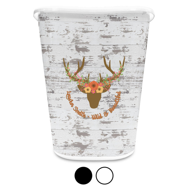 Floral Antler Trash Can Aggregate