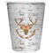 Floral Antler Waste Basket (Personalized)