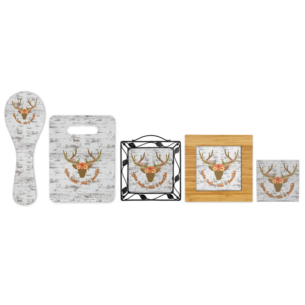 Floral Antler Trivets - All Trivets