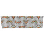 Floral Antler Valance (Personalized)