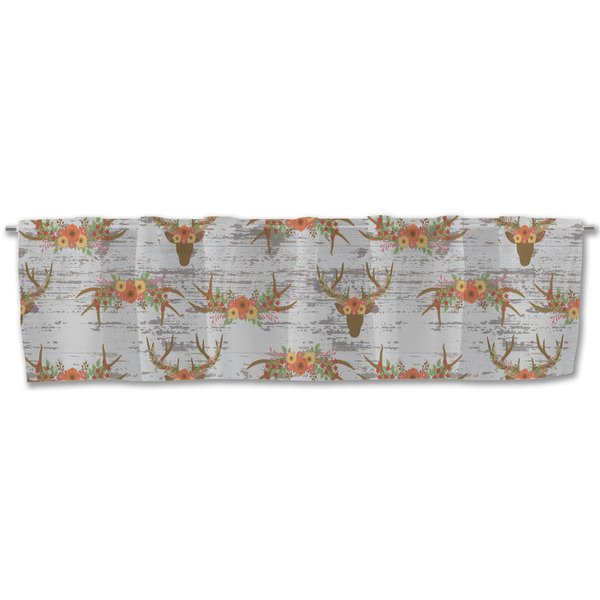 Floral Antler Valance - Front