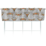 Floral Antler Valance