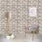 Floral Antler Wallpaper & Surface Covering (Water Activated - Removable)