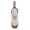 Floral Antler Wine Bottle Apron - IN CONTEXT
