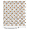 Floral Antler Wrapping Paper Roll - Matte - Partial Roll
