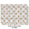 Floral Antler Wrapping Paper Sheet - Double Sided - Front