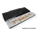 Floral Antler Keyboard Wrist Rest (Personalized)