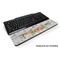Floral Antler Keyboard Wrist Rest (Personalized)