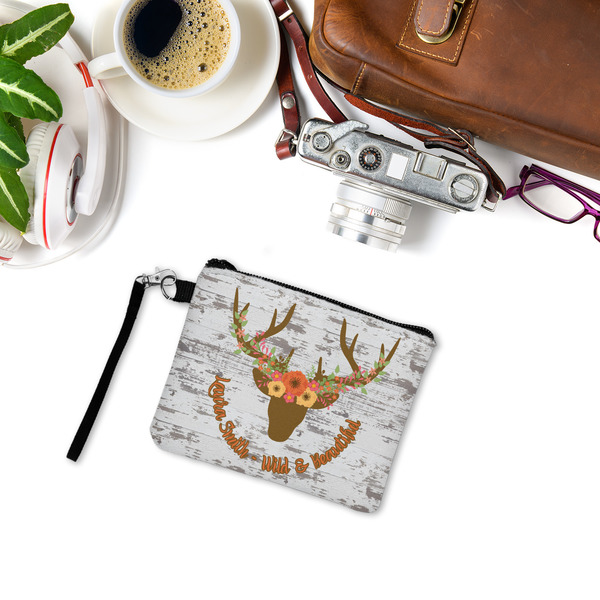 Floral Antler Wristlet ID Cases - LIFESTYLE