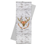 Floral Antler Yoga Mat Towel (Personalized)