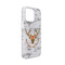 Floral Antler iPhone 13 Mini Case - Angle