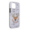 Floral Antler iPhone Case - Rubber Lined - iPhone 13 Pro Max (Personalized)