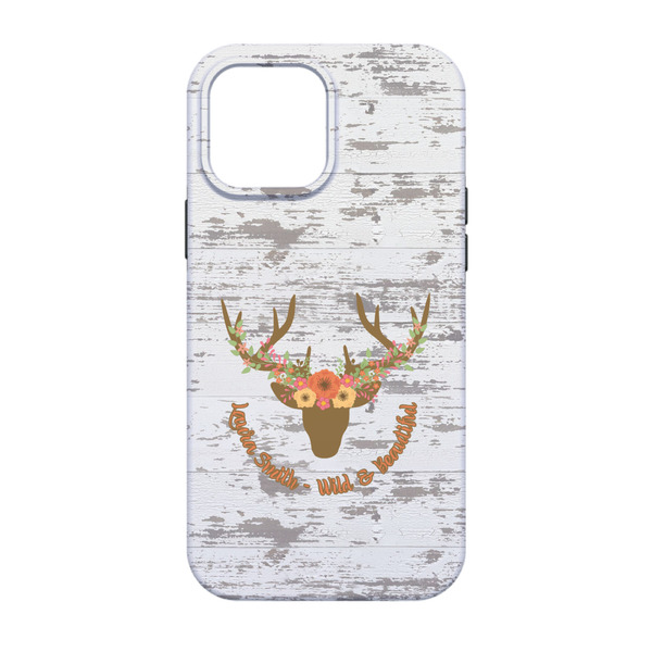 Floral Antler iPhone 13 Pro Tough Case - Back