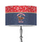 Western Ranch 12" Drum Lampshade - ON STAND (Poly Film)