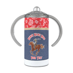 Western Ranch 12 oz Stainless Steel Sippy Cup (Personalized)