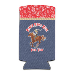 Western Ranch Can Cooler (tall 12 oz) (Personalized)
