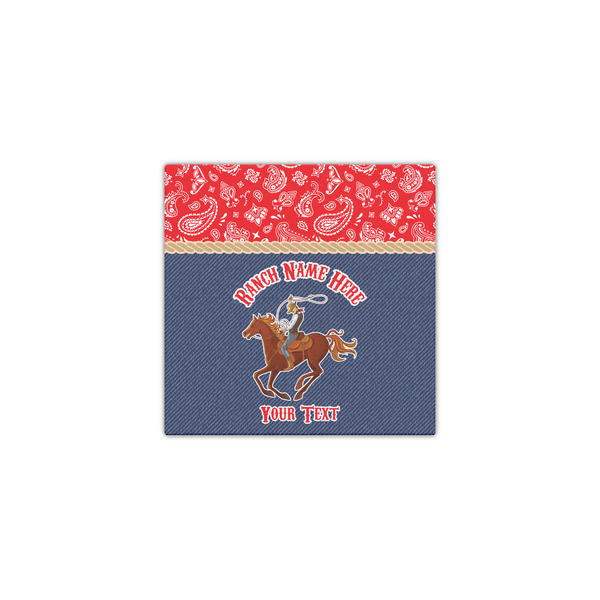 Western Ranch 12x12 - Canvas Print - Front View