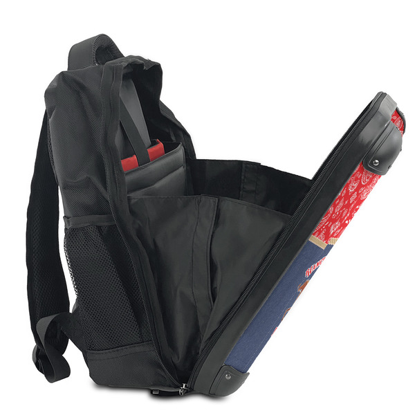 Western Ranch 15" Backpack - SIDE OPEN