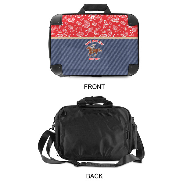 Western Ranch 15" Hard Shell Briefcase - APPROVAL