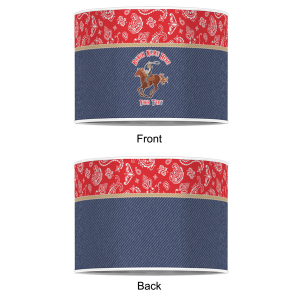 Western Ranch 16" Drum Lampshade - APPROVAL (Poly Film)