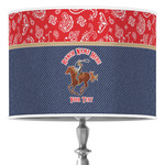 Western Ranch Drum Lamp Shade (Personalized)