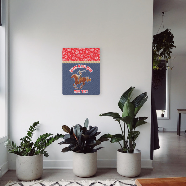 Western Ranch 16x20 - Canvas Print - In Context