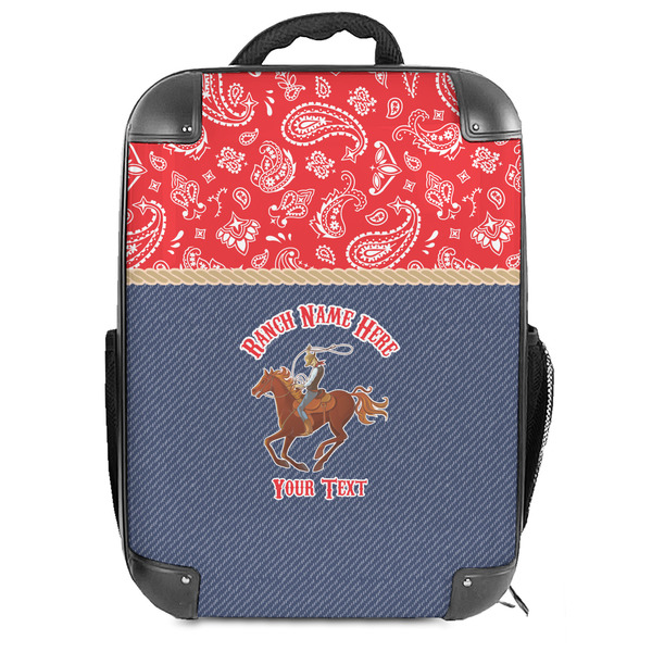 Custom Western Ranch 18" Hard Shell Backpack (Personalized)
