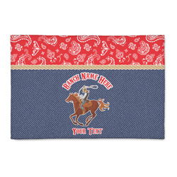 Western Ranch 2' x 3' Patio Rug (Personalized)