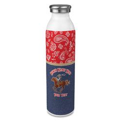 Western Ranch 20oz Stainless Steel Water Bottle - Full Print (Personalized)