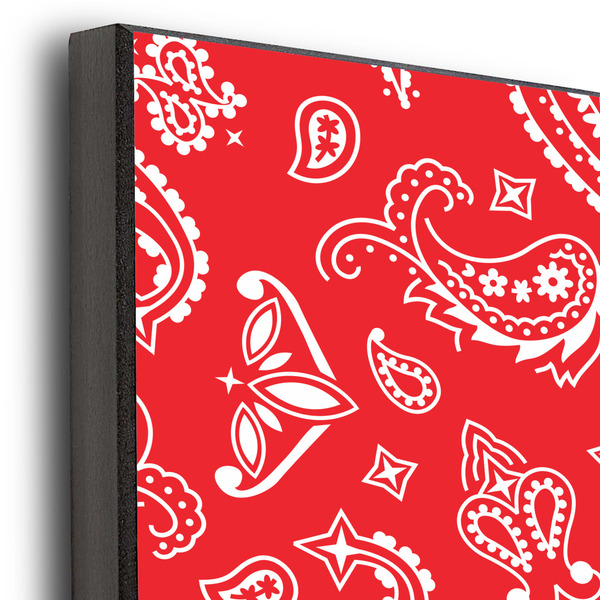 Western Ranch 20x24 Wood Print - Closeup