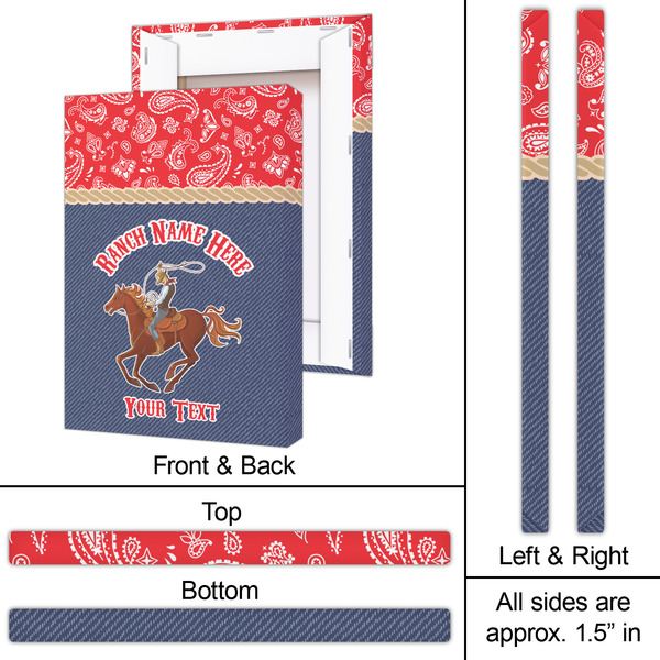 Western Ranch 20x30 - Canvas Print - Approval