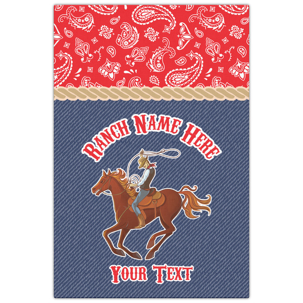 Western Ranch 20x30 - Canvas Print - Front View