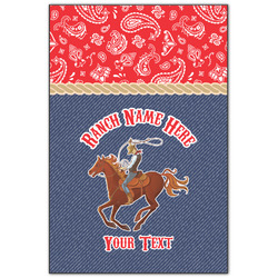 Western Ranch Wood Print - 20x30 (Personalized)