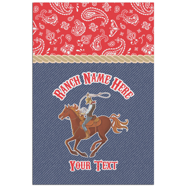 Custom Western Ranch Poster - Matte - 24x36 (Personalized)