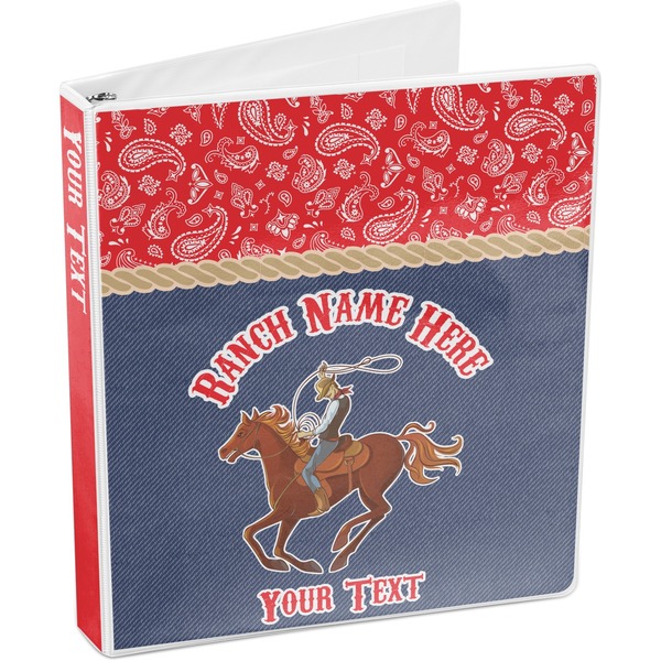 Western Ranch 3-Ring Binder 3/4 - Main