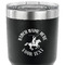 Western Ranch 30 oz Stainless Steel Ringneck Tumbler - Black - CLOSE UP