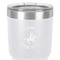 Western Ranch 30 oz Stainless Steel Ringneck Tumbler - White - Close Up