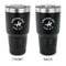 Western Ranch 30 oz Stainless Steel Ringneck Tumblers - Black - Double Sided - APPROVAL