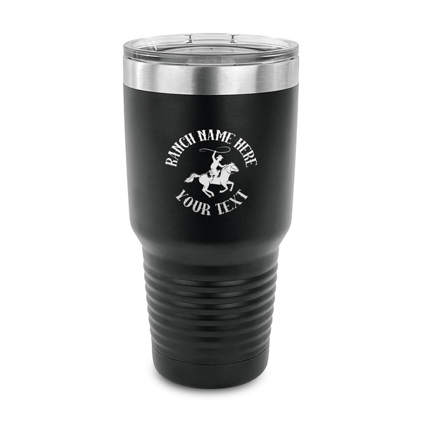 Custom Western Ranch 30 oz Stainless Steel Tumbler (Personalized)
