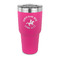 Western Ranch 30 oz Stainless Steel Ringneck Tumblers - Pink - FRONT