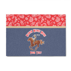 Western Ranch 4' x 6' Indoor Area Rug (Personalized)