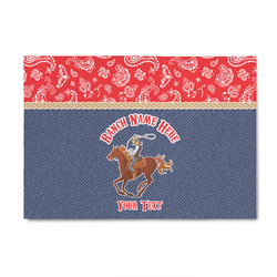 Western Ranch 4' x 6' Indoor Area Rug (Personalized)