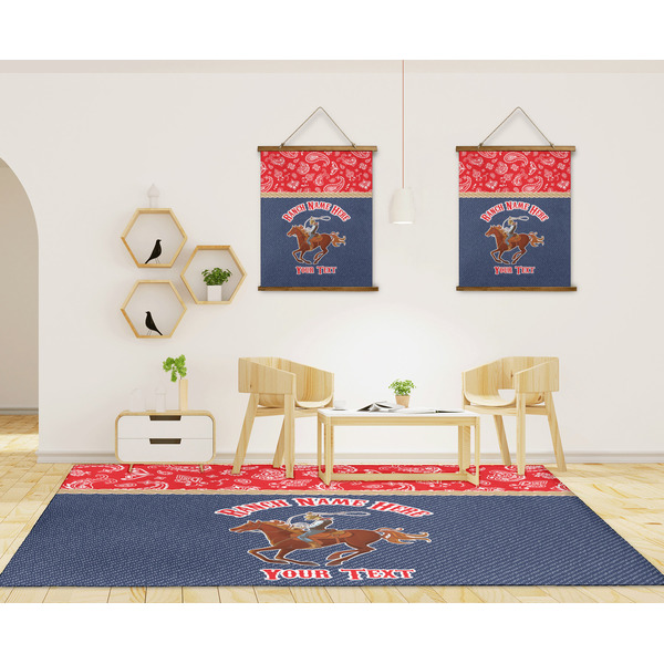 Western Ranch 8'x10' Indoor Area Rugs - IN CONTEXT