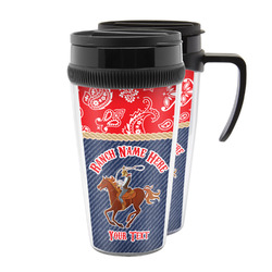 Western Ranch Acrylic Travel Mug (Personalized)